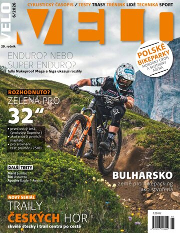 Obálka e-magazínu Velo 6/2026