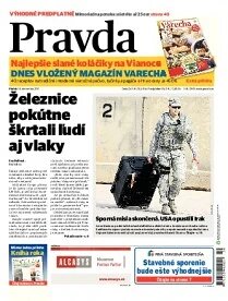 Obálka e-magazínu Pravda 16.12.2011