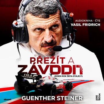 Obálka audioknihy Přežít a závodit: Jeden rok šéfa stáje F1
