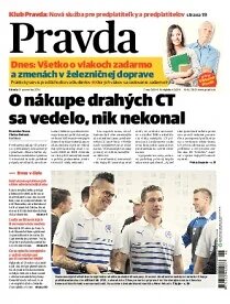 Obálka e-magazínu Pravda 12. 11. 2014