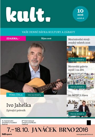 Obálka e-magazínu Kult 10/2016