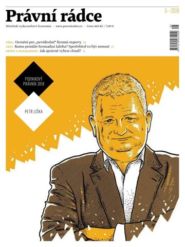 Obálka e-magazínu Právní rádce 5/2018