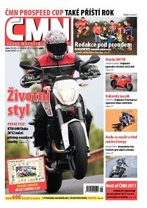 Obálka e-magazínu ČESKÉ MOTOCYKLOVÉ NOVINY 51/2011