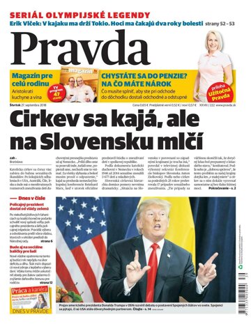 Obálka e-magazínu Pravda 27.9.2018