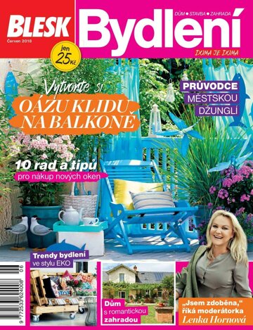 Obálka e-magazínu Blesk Bydlení 6/2018