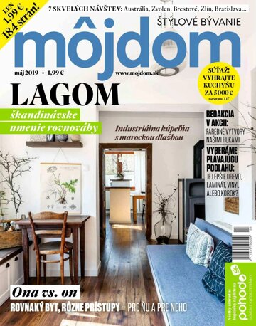 Obálka e-magazínu Môj dom 5/2019