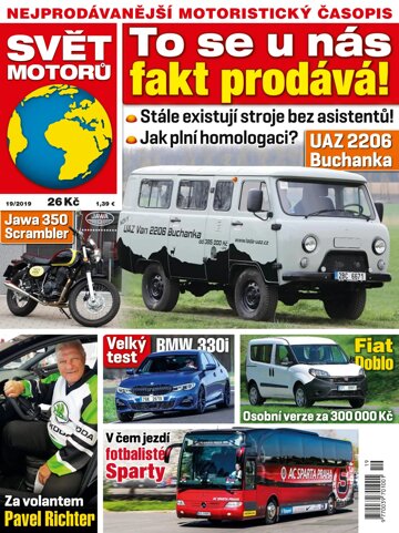 Obálka e-magazínu Svět motorů 19/2019