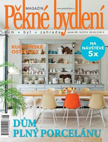 Obálka e-magazínu Pěkné bydlení 8/2019