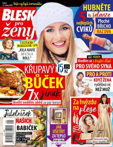 Obálka e-magazínu Blesk pro ženy 5/2020