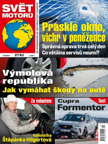 Obálka e-magazínu Svět motorů 10/2021