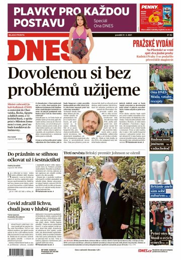 Obálka e-magazínu MF Dnes 31.5.2021