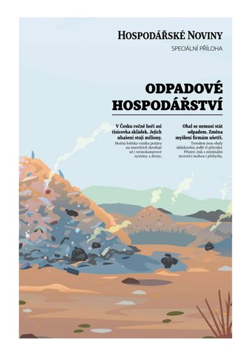Obálka e-magazínu Hospodářské noviny - příloha 039 - 24.2.2022 Odpadové hospodářství