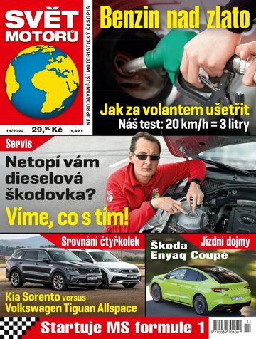 Obálka e-magazínu Svět motorů 11/2022