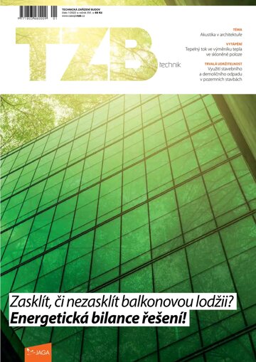 Obálka e-magazínu TZB HAUSTECHNIK 1/2022