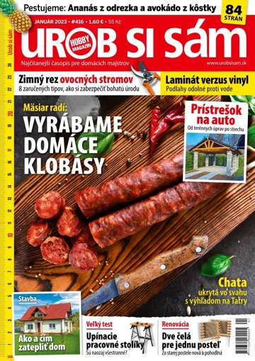 Obálka e-magazínu Urob si sám 1/2023