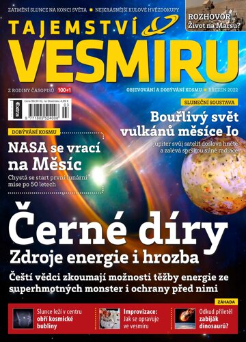 Obálka e-magazínu Tajemství Vesmíru 3/2022