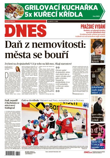 Obálka e-magazínu MF Dnes 22.5.2023