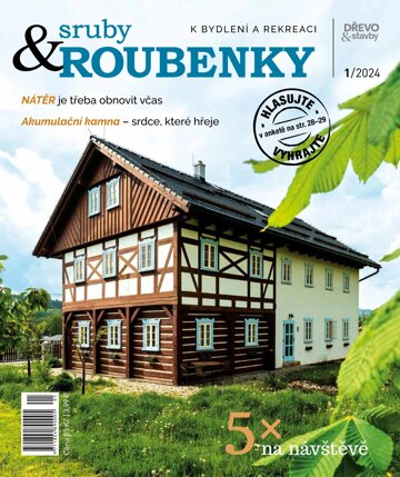 Obálka e-magazínu sruby&ROUBENKY 1/2024