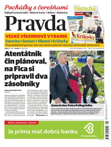 Obálka e-magazínu Pravda 24. 5. 2024