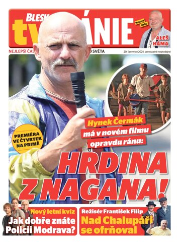 Obálka e-magazínu Blesk Tv manie 20.7.2024