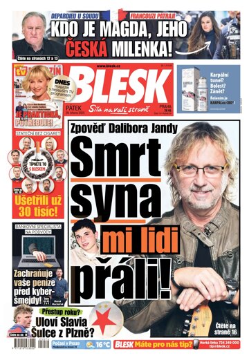 Obálka e-magazínu Blesk 28.3.2025