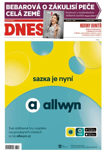 Obálka e-magazínu MF Dnes 22.1.2026