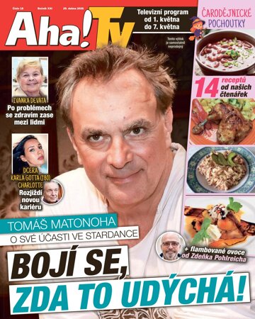 Obálka e-magazínu AHA! Tv - 29.04.2026