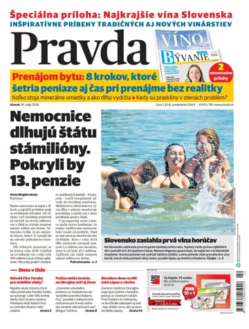 Obálka e-magazínu Pravda 26. 5. 2026