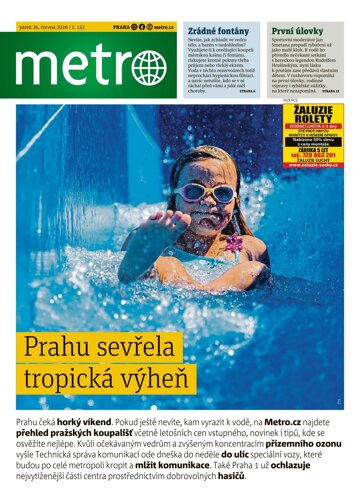 Obálka e-magazínu deník METRO 26.6.2026