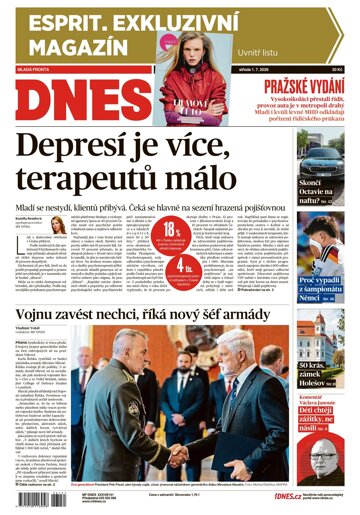 Obálka e-magazínu MF Dnes 1.7.2026