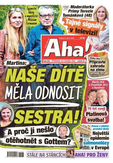 Obálka e-magazínu AHA! 3.10.2026