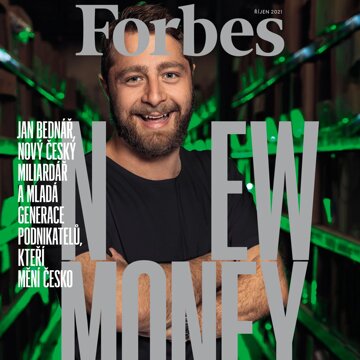 Obálka audioknihy Forbes říjen 2021