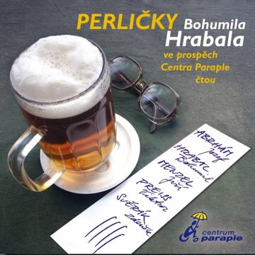 Obálka audioknihy Perličky Bohumila Hrabala