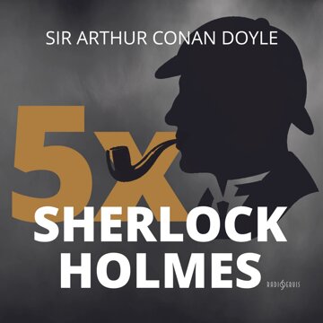 Obálka audioknihy 5x Sherlock Holmes
