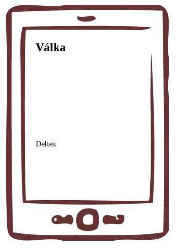 Obálka knihy Válka