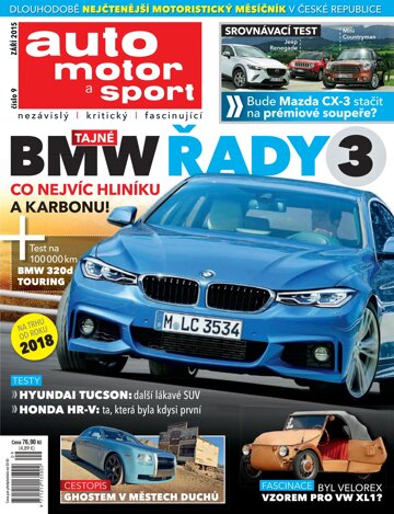 Obálka e-magazínu Auto motor a sport 9/2015