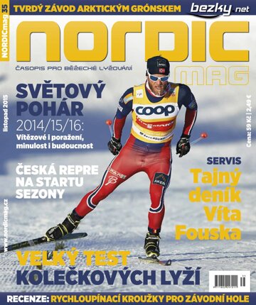 Obálka e-magazínu NORDIC 35 - listopad 2015