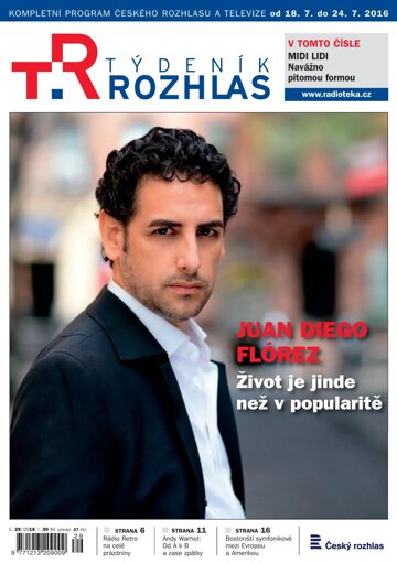 Obálka e-magazínu Týdeník Rozhlas 29/2016