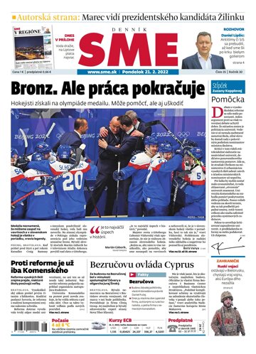 Obálka e-magazínu SME 21-2-2022