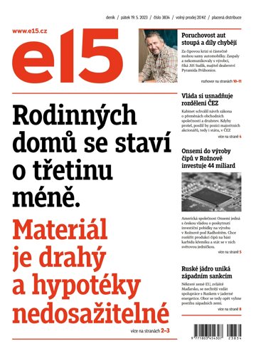 Obálka e-magazínu E15 - 19.5.2023