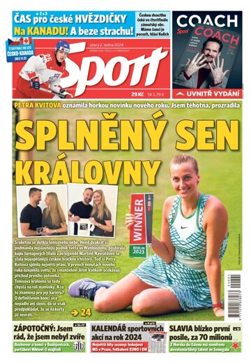 Obálka e-magazínu Sport 2.1.2024