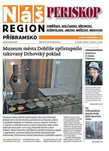 Obálka e-magazínu Náš Region - Příbramsko 10/2024