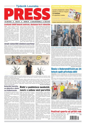 Obálka e-magazínu Lounský press 38/24