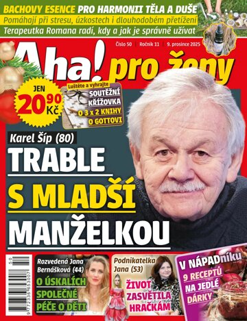 Obálka e-magazínu AHA! pro ženy 50/2025