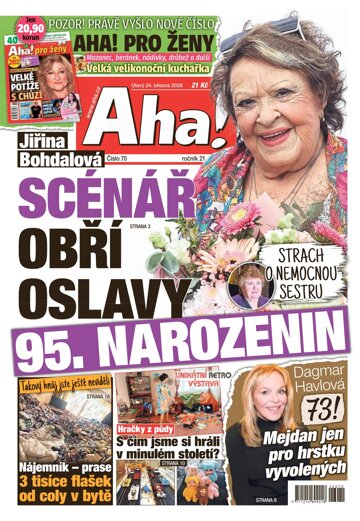 Obálka e-magazínu AHA! 24.3.2026
