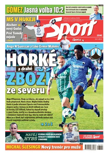 Obálka e-magazínu Sport 6.5.2026