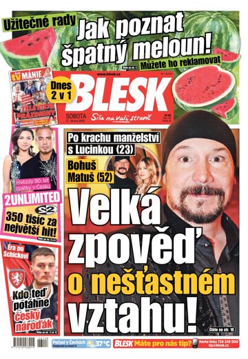 Obálka e-magazínu Blesk 27.6.2026