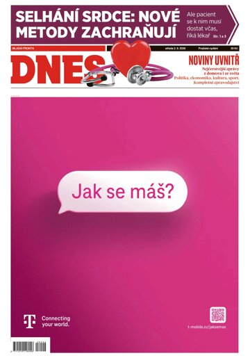 Obálka e-magazínu MF Dnes 2.9.2026