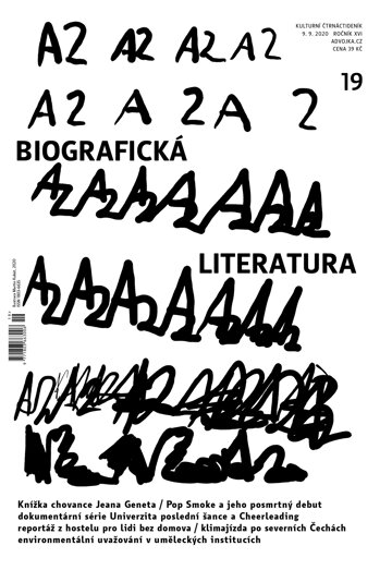 Obálka knihy A2 kulturní čtrnáctideník 19/2020 - Biografická literatura