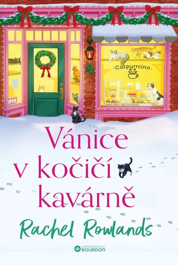 Obálka knihy Vánice v kočičí kavárně